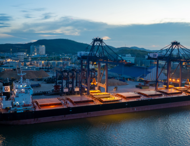 YM Courage Vessel Operations