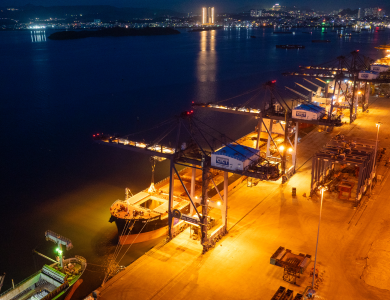 YM Courage Vessel Operations